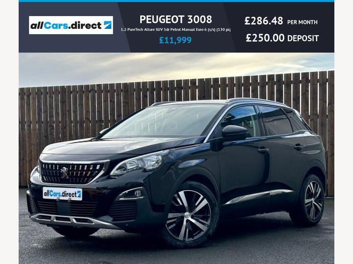 Peugeot 3008 1.2 PureTech Allure Euro 6 (s/s) 5dr