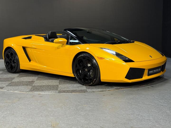 Lamborghini Gallardo 5.0 V10 Spyder EGear 4WD Euro 4 2dr Lamborghini Gallardo 5.0 V10 Spyder EGear 4WD Euro 4 2dr