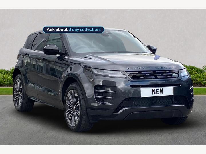 Land Rover RANGE ROVER EVOQUE 1.5 P270e 12.17kWh Dynamic SE Auto 4WD Euro 6 (s/s) 5dr Land Rover RANGE ROVER EVOQUE 1.5 P270e 12.17kWh Dynamic SE Auto 4WD Euro 6 (s/s) 5dr