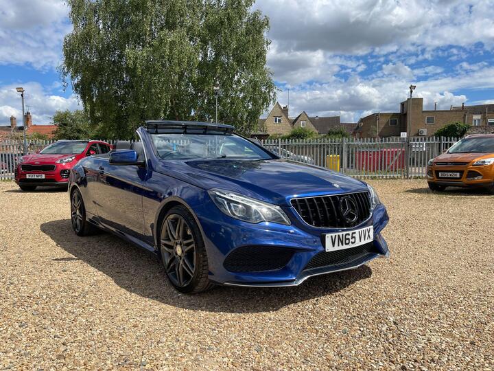 Mercedes-Benz E Class 2.1 E220d AMG Line Edition Cabriolet G-Tronic+ Euro 6 (s/s) 2dr