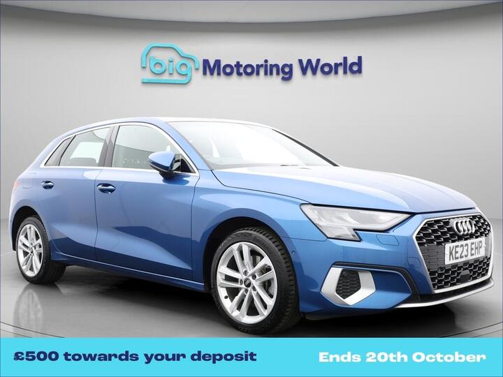 Audi A3 1.4 TFSIe 40 Sport Sportback S Tronic Euro 6 (s/s) 5dr 13kWh