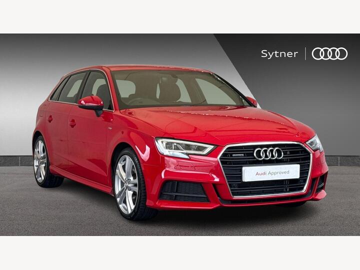 Audi A3 2.0 TFSI 40 S Line Sportback S Tronic Quattro Euro 6 (s/s) 5dr