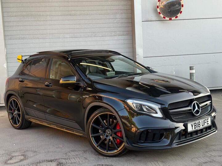 Mercedes-Benz GLA 2.0 GLA45 AMG Yellow Night Edition SpdS DCT 4MATIC Euro 6 (s/s) 5dr