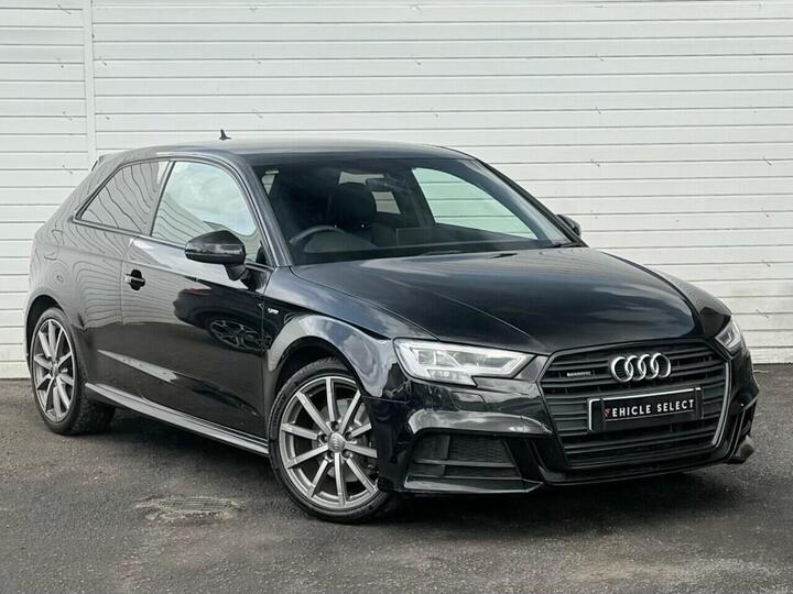 Audi A3 2.0 TFSI Black Edition S Tronic Quattro Euro 6 (s/s) 3dr