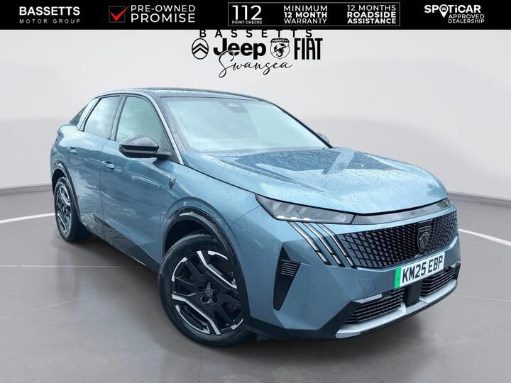 Peugeot 3008 73kWh GT Auto 5dr Peugeot 3008 73kWh GT Auto 5dr