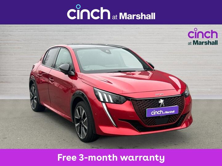 Peugeot E-208 50kWh GT Premium Auto 5dr (7kW Charger)
