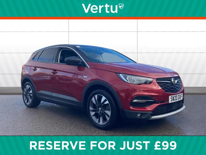 Vauxhall Grandland X 1.2 Turbo SRi Nav Euro 6 (s/s) 5dr Vauxhall Grandland X 1.2 Turbo SRi Nav Euro 6 (s/s) 5dr