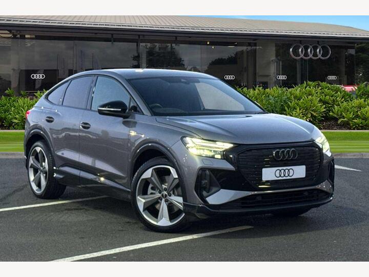 Audi Q4 E-tron 40 Black Edition Sportback Auto 5dr 63kWh
