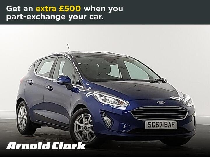 Ford Fiesta 1.0T EcoBoost Zetec Auto Euro 6 (s/s) 5dr