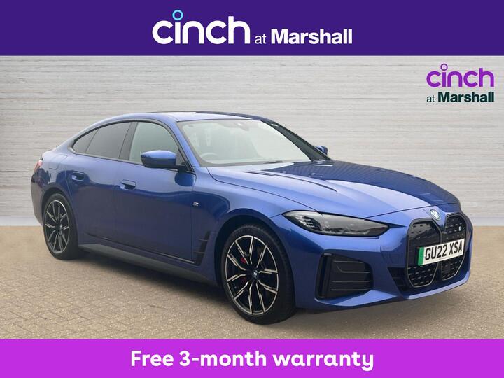 BMW I4 40 83.9kWh M Sport Gran Coupe Auto EDrive 5dr