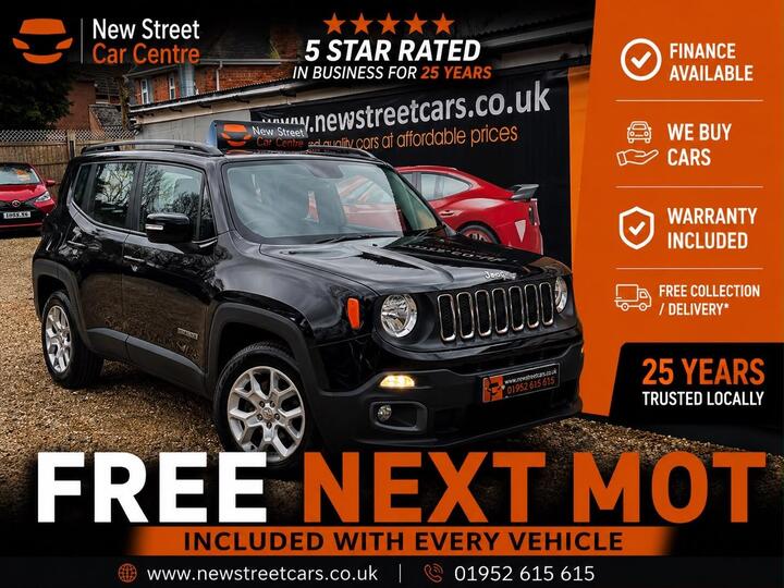 Jeep Renegade 1.6 E-TorQ Longitude Euro 6 (s/s) 5dr