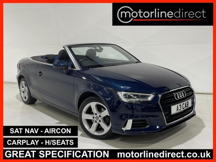 Audi A3 Cabriolet 1.5 TFSI CoD Sport S Tronic Euro 6 (s/s) 2dr Audi A3 Cabriolet 1.5 TFSI CoD Sport S Tronic Euro 6 (s/s) 2dr