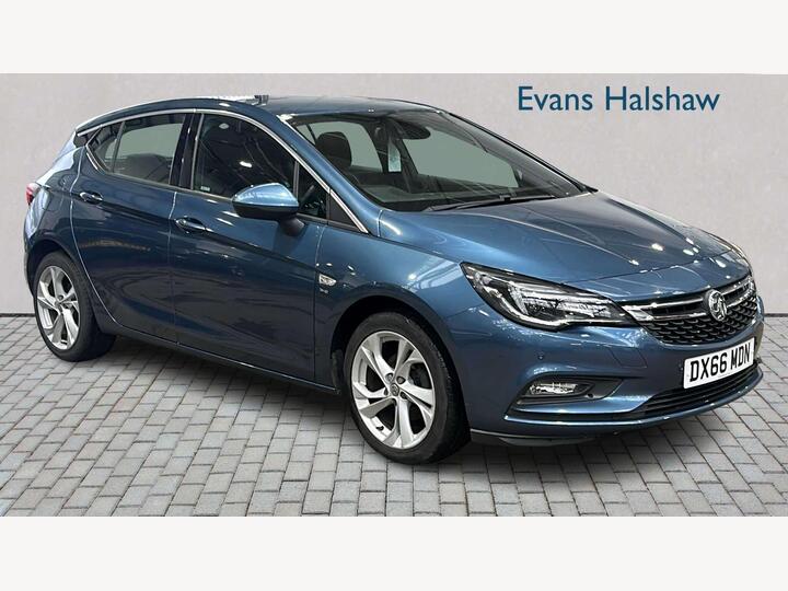 Vauxhall ASTRA HATCHBACK 1.0i Turbo EcoFLEX SRi Nav Euro 6 (s/s) 5dr