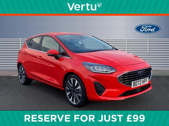 Ford Fiesta 1.0T EcoBoost MHEV Titanium X DCT Euro 6 (s/s) 5dr