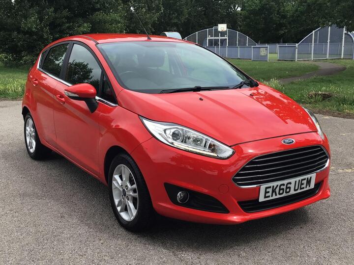 Ford Fiesta 1.0T EcoBoost Zetec Euro 6 (s/s) 5dr