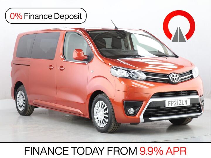 Toyota PROACE VERSO 2.0D Shuttle Medium MPV MWB Euro 6 (s/s) 5dr (9 Seat)