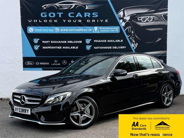 Mercedes-Benz C Class 2.1 C220d AMG Line G-Tronic+ Euro 6 (s/s) 4dr