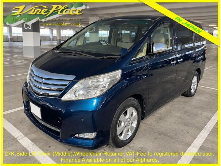 Toyota ALPHARD 2.4 240X, Wellcab, 7 Seats, Auto, 27K Miles + FINANCE AT Www.vineplace.co.uk +