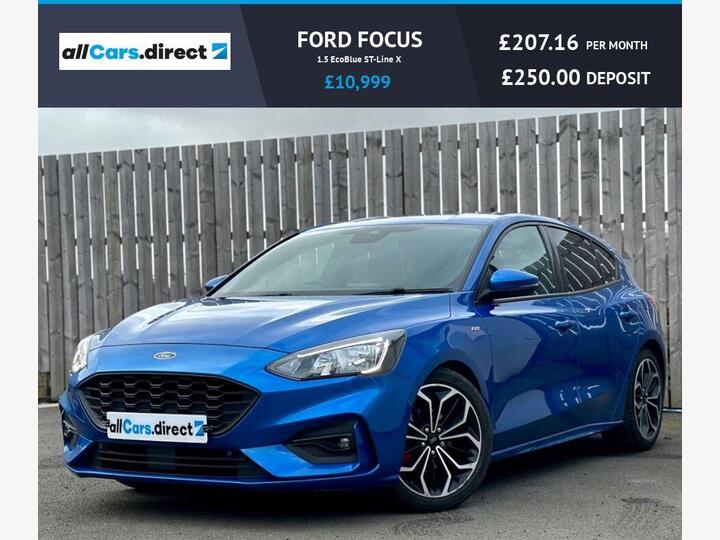 Ford FOCUS 1.5 EcoBlue ST-Line X Auto Euro 6 (s/s) 5dr