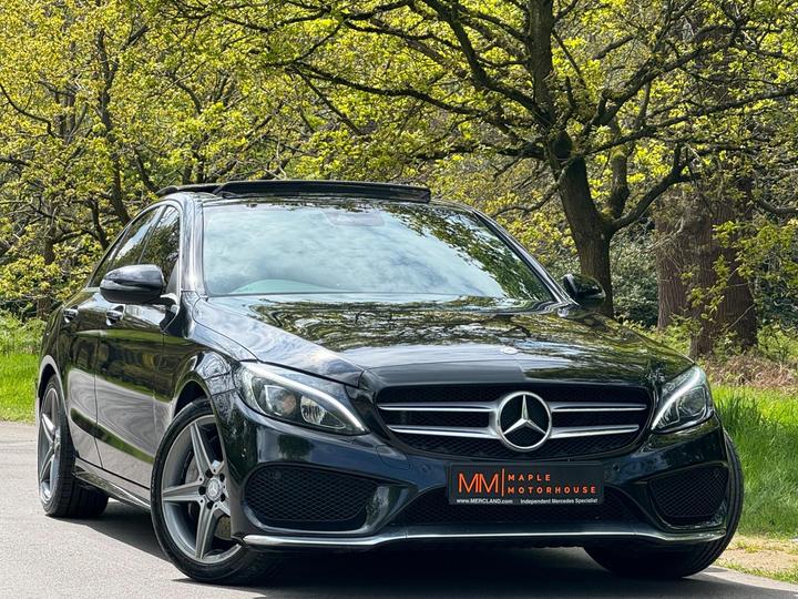 Mercedes-Benz C Class 2.1 C250d AMG Line (Premium Plus) 7G-Tronic+ Euro 6 (s/s) 4dr