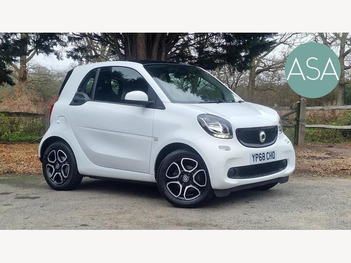 Smart Fortwo 1.0 Prime (Premium) Twinamic Euro 6 (s/s) 2dr