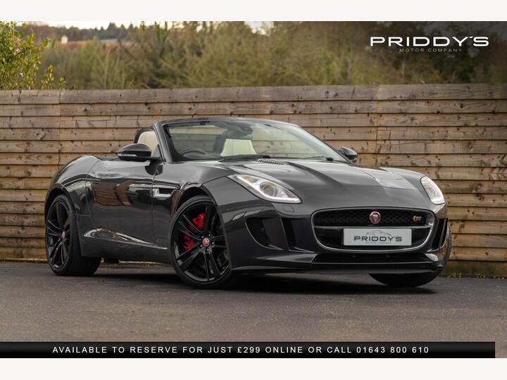 Jaguar F-TYPE 3.0 V6 S Auto Euro 6 (s/s) 2dr