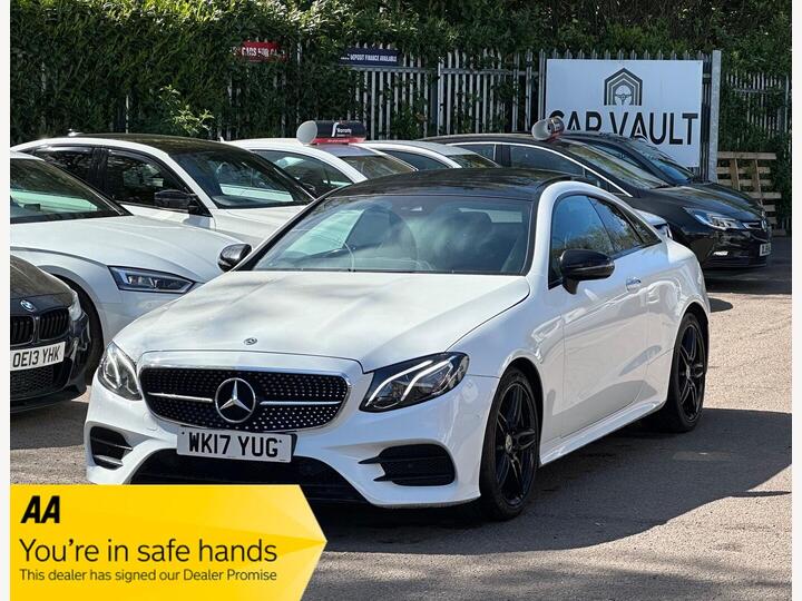 Mercedes-Benz E Class 2.0 E220d AMG Line (Premium) G-Tronic+ Euro 6 (s/s) 2dr Mercedes-Benz E Class 2.0 E220d AMG Line (Premium) G-Tronic+ Euro 6 (s/s) 2dr