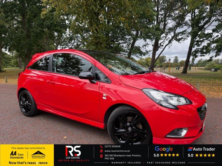 Vauxhall CORSA 1.0i Turbo EcoFLEX Limited Edition Euro 6 (s/s) 3dr