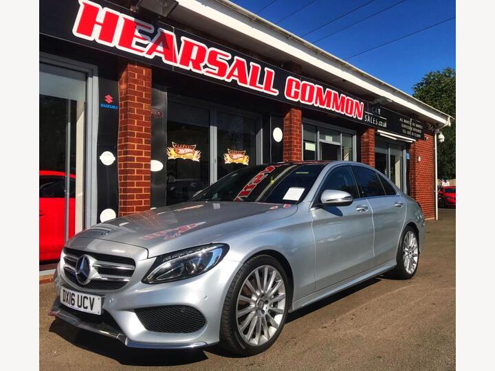 Mercedes-Benz C-CLASS 2.0 C200 AMG Line (Premium) 7G-Tronic+ Euro 6 (s/s) 4dr