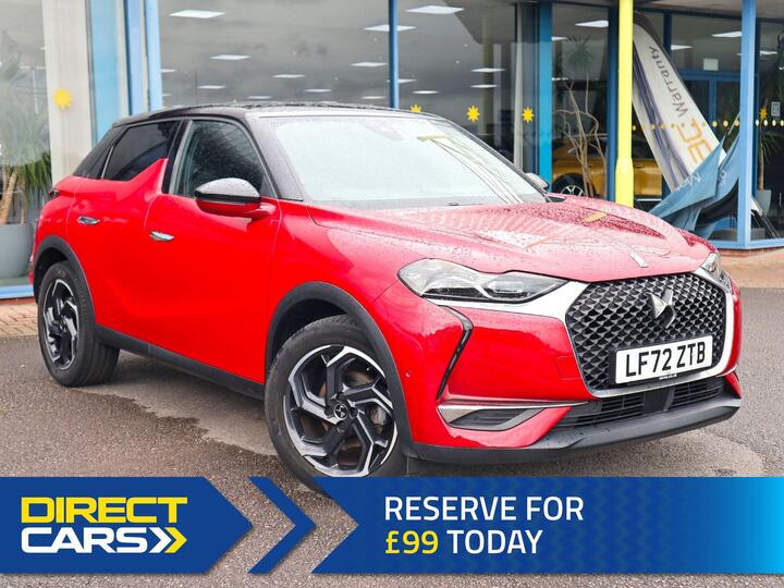 DS AUTOMOBILES DS 3 CROSSBACK 1.2 PureTech Rivoli Crossback EAT8 Euro 6 (s/s) 5dr DS AUTOMOBILES DS 3 CROSSBACK 1.2 PureTech Rivoli Crossback EAT8 Euro 6 (s/s) 5dr