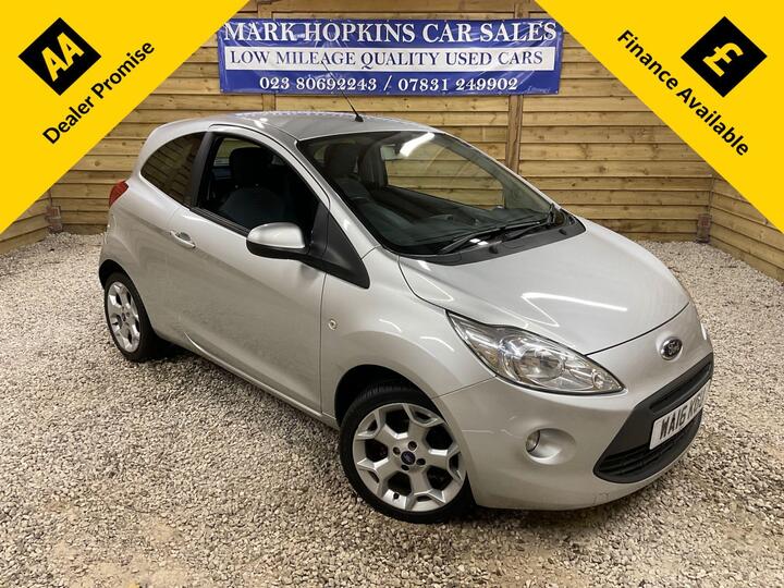 Ford KA 1.2 Zetec Euro 5 (s/s) 3dr