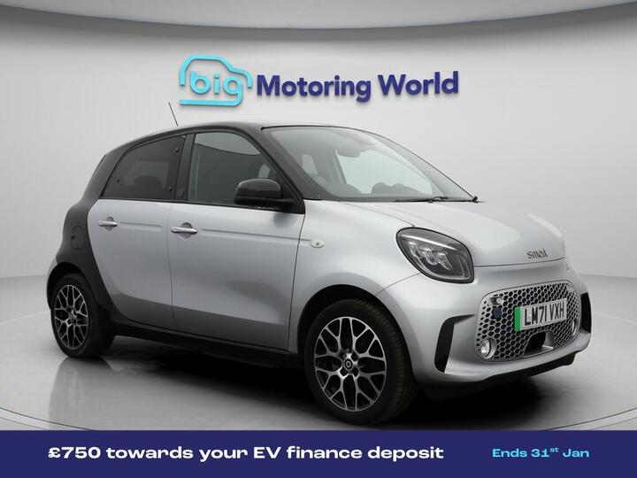 Smart Forfour 17.6kWh Exclusive Auto 5dr (22kW Charger)