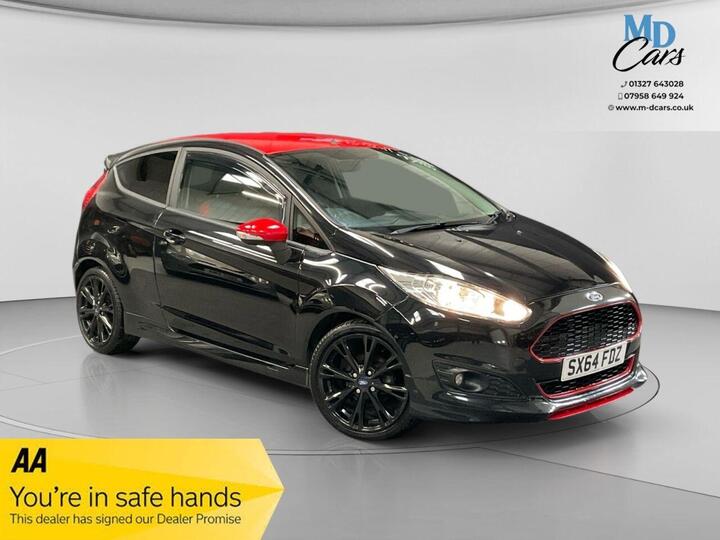 Ford FIESTA 1.0T EcoBoost Zetec S Black Edition Euro 5 (s/s) 3dr