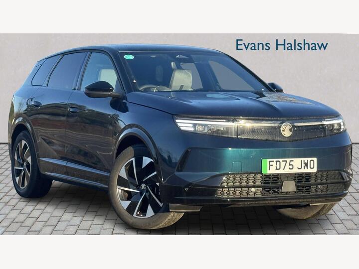 Vauxhall GRANDLAND ELECTRIC HATCHBACK 73kWh GS Auto 5dr Vauxhall GRANDLAND ELECTRIC HATCHBACK 73kWh GS Auto 5dr