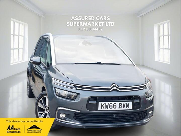 Citroen GRAND C4 PICASSO 1.6 BlueHDi Flair EAT6 Euro 6 (s/s) 5dr Citroen GRAND C4 PICASSO 1.6 BlueHDi Flair EAT6 Euro 6 (s/s) 5dr