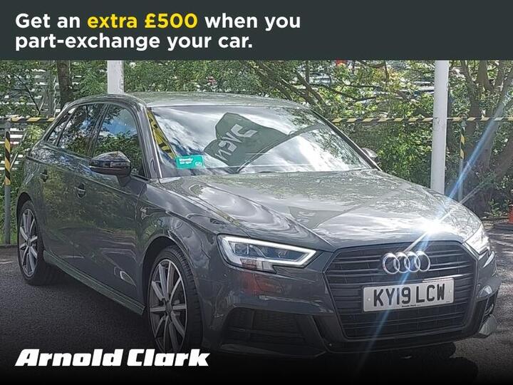 Audi A3 1.0 TFSI 30 Black Edition Sportback Euro 6 (s/s) 5dr