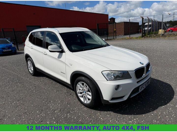 BMW X3 2.0 20d SE SUV 5dr Diesel Steptronic XDrive Euro 5 (s/s) (184 Ps) Super Car, Auto, 12 Months Warranty