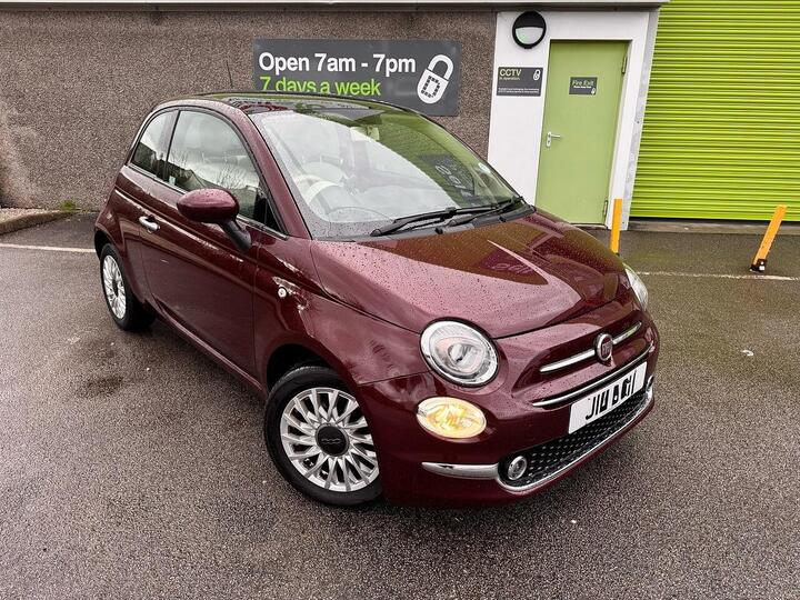 Fiat 500 1.2 Lounge Euro 6 (s/s) 3dr