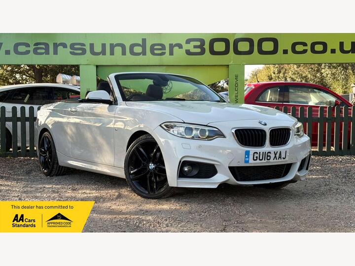 BMW 2 SERIES 1.5 218i M Sport Euro 6 (s/s) 2dr