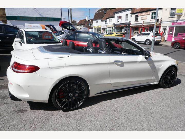 Mercedes-Benz C Class 4.0 C63 V8 BiTurbo AMG S (Premium) Cabriolet SpdS MCT Euro 6 (s/s) 2dr