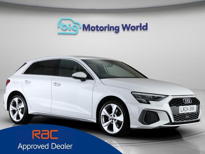 Audi A3 1.4 TFSIe 40 S Line Sportback S Tronic Euro 6 (s/s) 5dr 13kWh