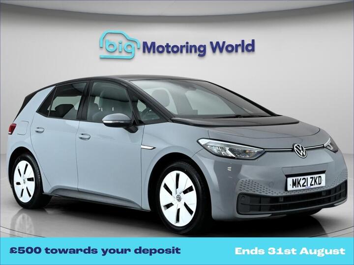 Volkswagen ID.3 Pro Performance 58kWh Life Auto 5dr