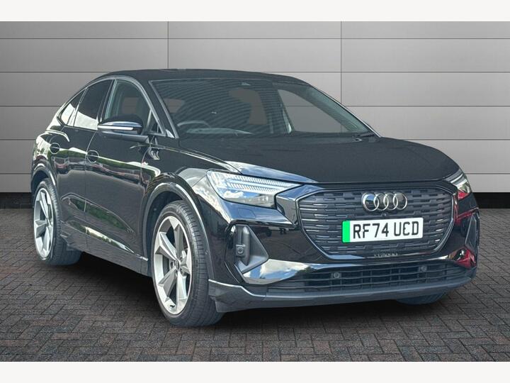 Audi Q4 E-tron 45 Black Edition Sportback Auto Quattro 5dr 82kWh Audi Q4 E-tron 45 Black Edition Sportback Auto Quattro 5dr 82kWh