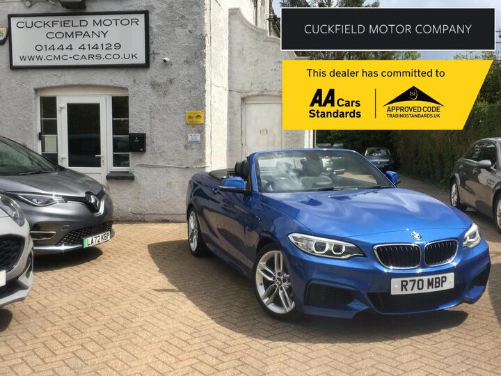 BMW 2 Series 1.5 218i M Sport Auto Euro 6 (s/s) 2dr