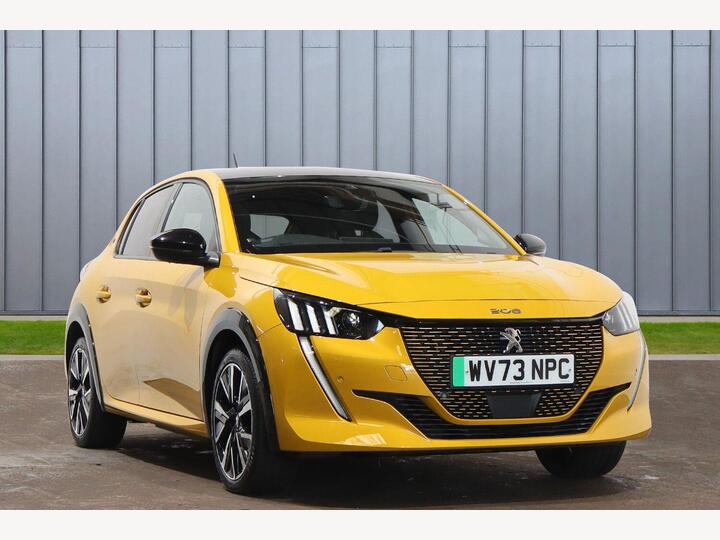 Peugeot E-208 50kWh GT Auto 5dr (7.4kW Charger) Peugeot E-208 50kWh GT Auto 5dr (7.4kW Charger)