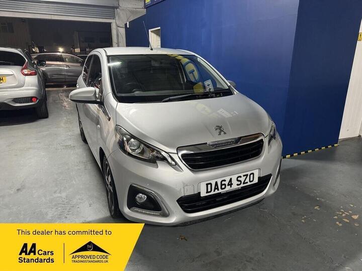 Peugeot 108 1.2 VTi PureTech Allure Euro 5 5dr Peugeot 108 1.2 VTi PureTech Allure Euro 5 5dr