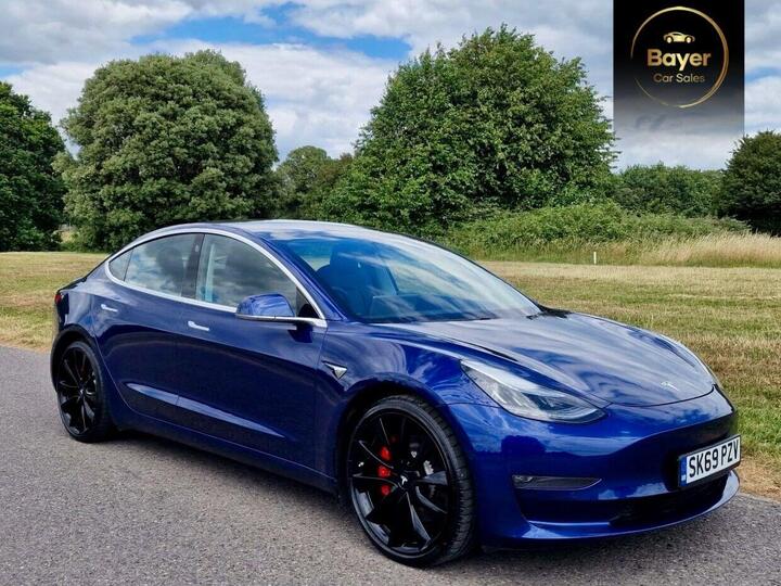 Tesla Model 3 (Dual Motor) Performance Auto 4WDE 4dr (Performance Upgrade)