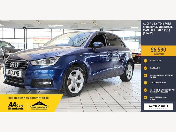 Audi A1 1.6 TDI Sport Sportback Euro 6 (s/s) 5dr