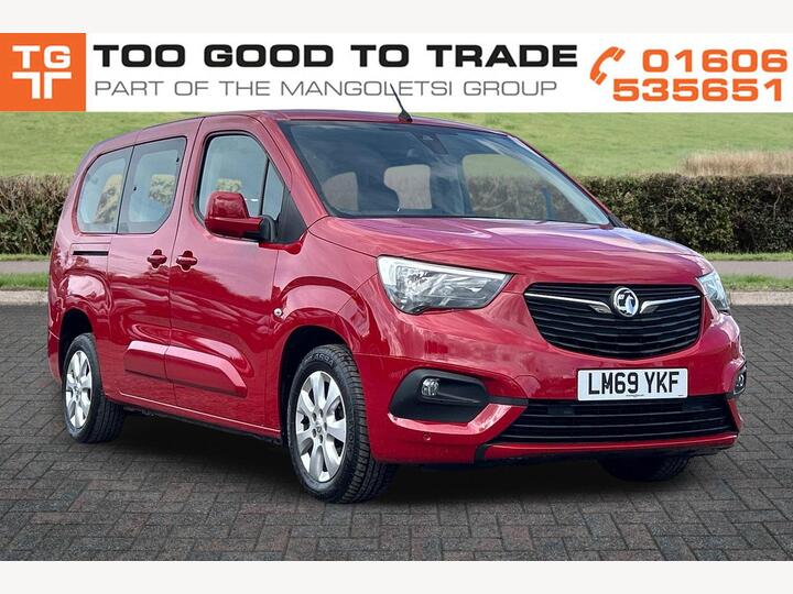 Vauxhall Combo Life 1.5 Turbo D BlueInjection Energy XL MPV Euro 6 (s/s) 5dr (7 Seat)