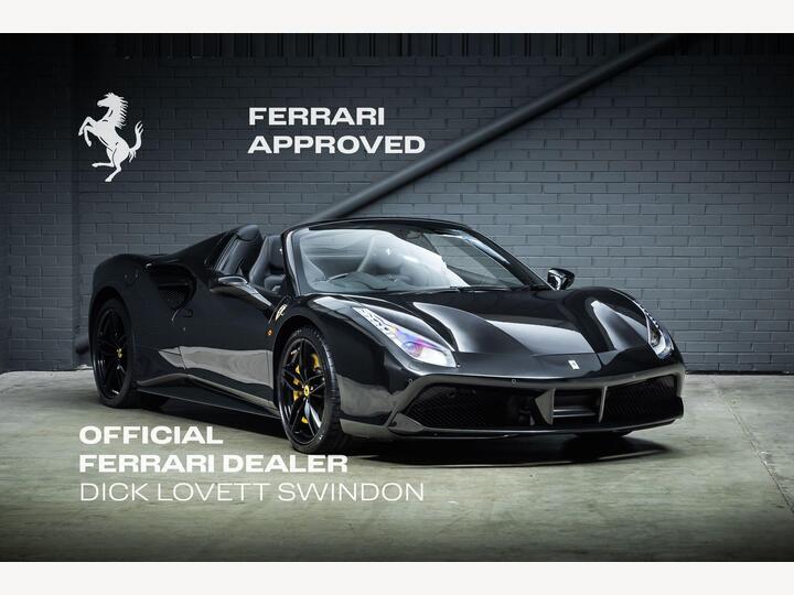 Ferrari 488 3.9T V8 Spider F1 DCT Euro 6 (s/s) 2dr Ferrari 488 3.9T V8 Spider F1 DCT Euro 6 (s/s) 2dr